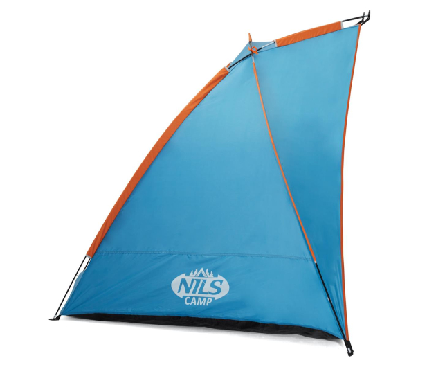 Nils Camp Namiot plażowy parawan XXL niebieski składany - 1047636 - zdjęcie 3